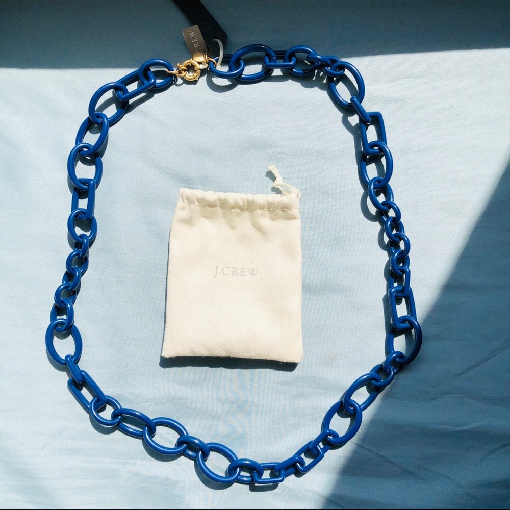 NEW! J.crew necklace - navy